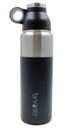 G-1024BK GEOJUG 24OZ STAINLESS STEEL VACUUM INSULATED WATER BOTTLE BLK 12/C