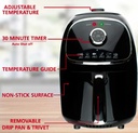 AF-202BK - BRENTWD 2.0 QT. AIR FRYER 1200W-cETL-B