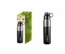 DISC    G-1024BK GEOJUG 24OZ STAINLESS STEEL VACUUM INSULATED WATER BOTTLE BLK 12/C
