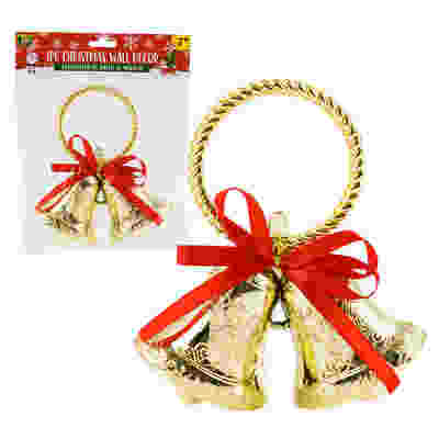 [633782] 81426X-DECOR,1pc 7"H BELL w/BOW