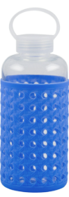 [690949] DV-76643-WATER BOTTLE,32ozBLUE RATTAN T
